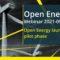 Webinar: Open Energy pilot phase launches